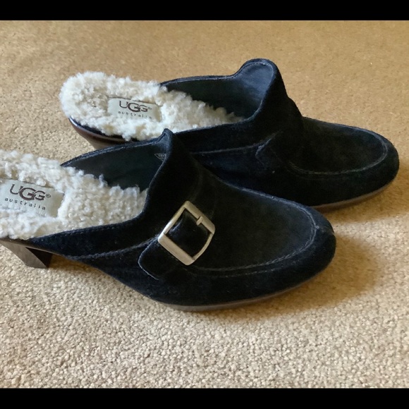 UGG Australia Women’s Clog Mule 8 1/2 M Black - Picture 6 of 6